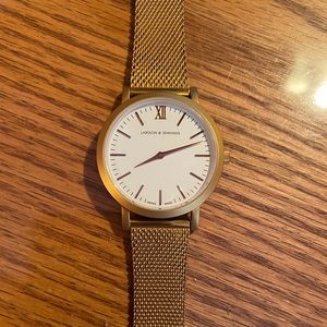 Larsson & Jennings 33mm Gold LJXII Milanese Watch